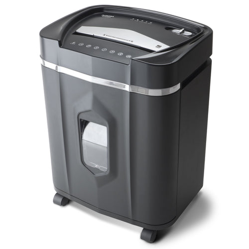 Aurora 16-Sheet Cross-Cut Shredder with Pullout Basket, Anti-Jam, CD, 30-Min Duty Cycle