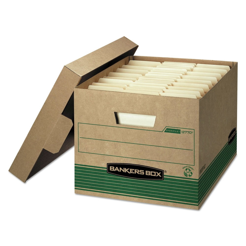 Bankers Box STOR/FILE Storage Boxes, Letter/Legal, 12 Pack