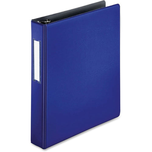 Business Source D-Ring View Binder, 1.5", Letter (8.5" x 11"), 375-Sheet Capacity, White