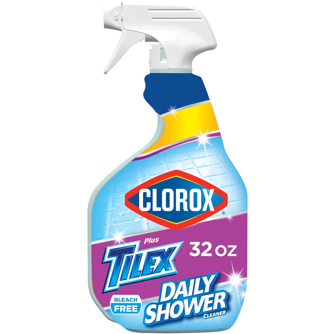 Clorox Plus Tilex Daily Shower Cleaner & Bathroom Spray, 32 fl oz
