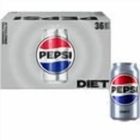 Diet Pepsi Cola Soda, 12 fl oz Cans, 36 Pack