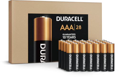 Duracell Coppertop AAA Batteries, 28 Count