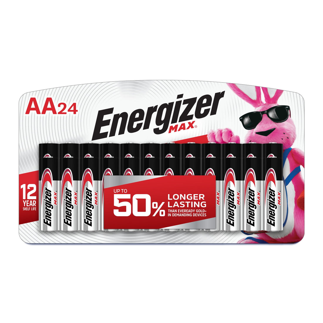 Energizer MAX AA Batteries, 24-Pack