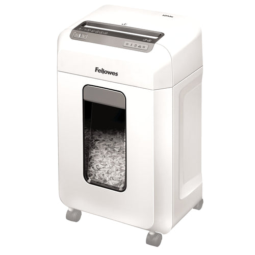 Fellowes 12MS MicroShred 12-Sheet Micro-Cut Paper Shredder, White