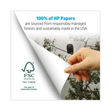 HP Office Recycled Paper, 8.5" x 11", 20 lb, 92 Bright, White, 10-Ream Carton (5,000 Sheets)