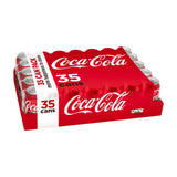 coca-cola drink cans, 12 fl. oz. (pack of 35)