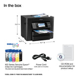 WorkForce Pro WF-4833 Wireless All-in-One Printer with Auto 2-Sided Print, 50-page ADF, 500-sheet Paper Capacity, and 4.3" Color Touchscreen
