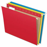 Pendaflex Hanging File Folders, Letter, Assorted Colors, 25 Pack - view 2