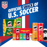 Pringles Snack Cups 6 Flavor Variety Pack Potato Crisps Chips, Lunch Snacks, 27 Count