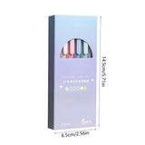 Retractable Gel Pens Set, 6 Assorted Colors, Fine Tip, Fast-Drying Ink (6-Pack)