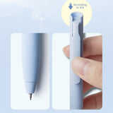Retractable Gel Pens Set, 6 Assorted Colors, Fine Tip, Fast-Drying Ink (6-Pack)