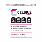 CELSIUS ESSENTIALS Sparkling Dragonberry Energy Drink Can 16 fl oz - 3 count - view 4