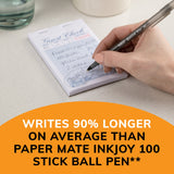 BIC Round Stic Xtra Life Ballpoint Pens, Medium, Black, 60-Count - view 5