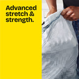 Glad ForceFlex Tall Kitchen Drawstring Trash Bags, 13 Gallon, 40-Count - view 3