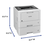 Brother HL-L5210DWT Business Monochrome Laser Printer with Dual Paper Trays