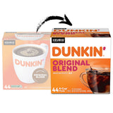 Dunkin’ Original Blend Medium Roast Coffee, Keurig K Cup Pods, 44 Count Box - view 3