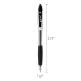 Pen+Gear Retractable Ballpoint Pens, Medium 1.0mm, Black Ink, 8-Count