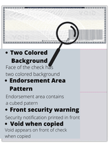Compuchecks High Security Blank Check Stock, QuickBooks Compatible, Dark Blue Art Deco, 500 Count