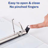 Avery Heavy Duty View Binder, 2", One Touch Slant Ring, White