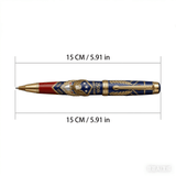 QLUEWX 5.9" 250th Anniversary Ballpoint Pen, Independence Day Commemorative Ballpoint Pen 4th of July Decorations, 250th Anniversary Merchandise, 250th Anniversary Gifts for Boys & Girls