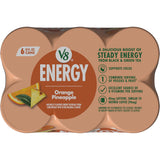 V8 +Energy Orange Pineapple Energy Drink, 8 fl oz Can, 6 Pack - view 6