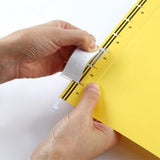 Hanging File Folders, Letter Size, Plastic with Adjustable 1/5-Cut Tabs, Assorted Colors