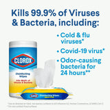 Clorox Disinfecting Wipes, Fresh Scent, 75 ct, 5-Pack