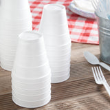 Great Value Disposable Foam Cups, 8 Ounce, 50 Count