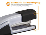 Bostitch Office Epic Desktop Stapler, Silver