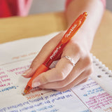 Paper Mate Profile Retractable Ballpoint Pens, 1.4 mm Bold Point, Black, 4 Count - view 2