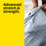 Glad ForceFlex Tall Kitchen Drawstring Trash Bags, 13 Gallon, Gain Lavender with Febreze Freshness, 120 Count - view 3