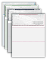 Compuchecks High Security Blank Check, Laser or Inkjet, 8.5" x 11", Light Blue, 500 Sheets
