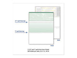 DocuGard Standard Security Check, 11 Features, 8.5 x 11, Green Marble Top, 500/Ream