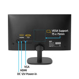 onn 22" FHD (1920 x 1080p) 100hz Office Monitor with 6 ft HDMI Cable, Black