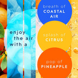 Glade Automatic Spray Refill - Coastal Sunshine Citrus, 3 Refills (6.2 oz Each)