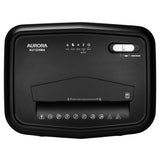 Aurora AU1225MA High-Security 12-Sheet Micro-Cut Paper & CD/Credit Card Shredder, 5-Gal Pullout Basket, 40-Min Run Time