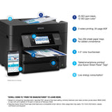 WorkForce Pro WF-4833 Wireless All-in-One Printer with Auto 2-Sided Print, 50-page ADF, 500-sheet Paper Capacity, and 4.3" Color Touchscreen