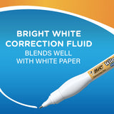 BIC Wite-Out Brand Shake 'n Squeeze Correction Pen, 12-Count Pack