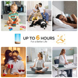 Essential Oil Diffuser, 7-Color LED Night Light, Auto-Off Timer, Portable Cool Mist Humidifier - view 3