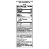 Monster Energy Ultra Sugar Free, Red White & Blue Razz, 16 fl oz, 18 Pack