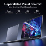 AX18Pro 18.5-inch FHD Laptop (AMD Ryzen 3 4300U, 16GB RAM, 512GB SSD, Windows 11 Pro)