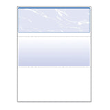 DocuGard Security Business Checks, 11 Features, 8.5 x 11, Blue Marble Top, 500/Ream - view 4