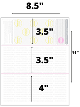 Compuchecks High Security Blank Check, Laser or Inkjet, 8.5" x 11", Light Blue, 500 Sheets