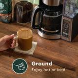 Starbucks House Blend Ground Coffee, Medium Roast, Hot or Iced Coffee, 12 oz - view 2