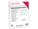 DocuGard Standard Security Check, 11 Features, 8.5 x 11, Green Marble Top, 500/Ream
