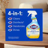 Clorox Disinfecting Bleach-Free All-Purpose Cleaner, Crisp Lemon, 32 fl oz - view 4