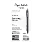 Paper Mate Profile Retractable Ballpoint Pens, 1.4 mm Bold Point, Black, 4 Count - view 4