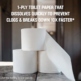 Scott Rapid-Dissolving Toilet Paper for RVs & Boats, 12 Double Rolls - view 3