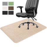 ANMINY office chair mat for hardwood floors, non-slip desk chair floor protector, Brown 36" x 48"