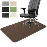 ANMINY office chair mat for hardwood floors, non-slip desk chair floor protector, Chocolate 36" x 55"